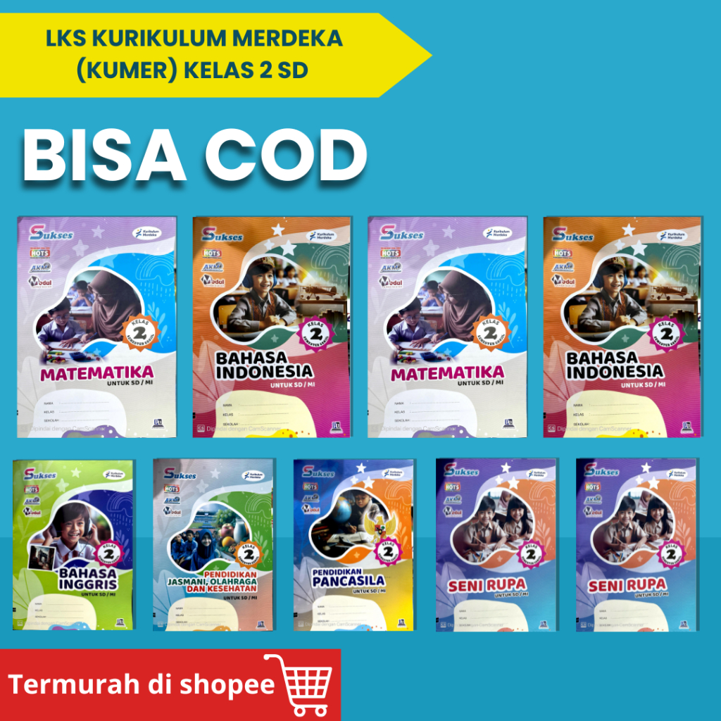 LKS KURIKULUM MERDEKA KELAS 2 SD | KURIKULUM 2021 | LKS IKM SEMESTER 1 | LKS SUKSES | LKS CV PILAR P