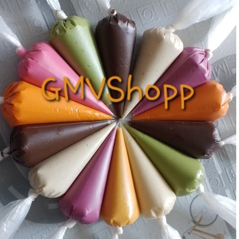 

GMVShop♥️ Dip Glaze Repack 100gr termurah ekstra topping donat | kue ✅️