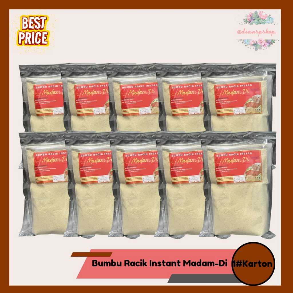 

MadamDi Bumbu Racik Instan 1Karton Isi 5Kg Best Price Produk Dari MadamDi
