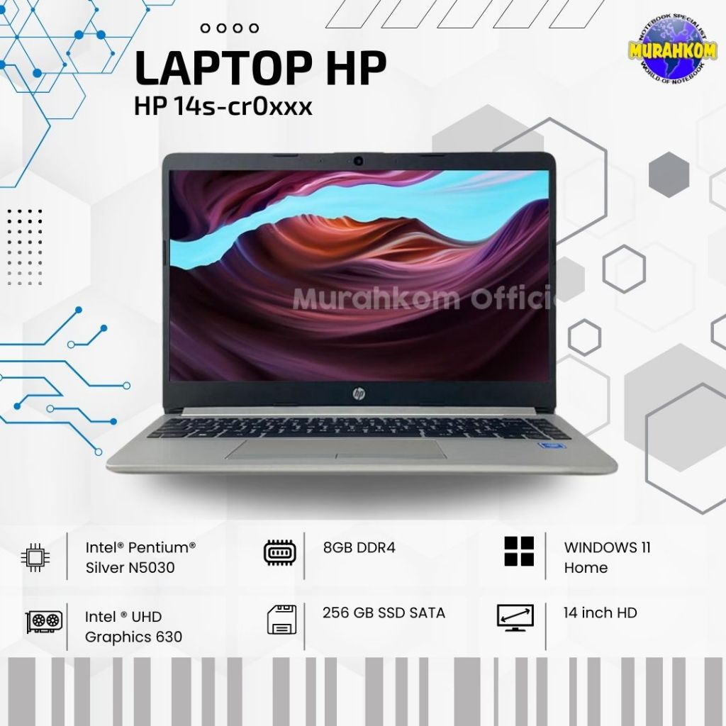 HP 14s-cr0xxx with Intel N5030 and 8GB RAM and Windows 11