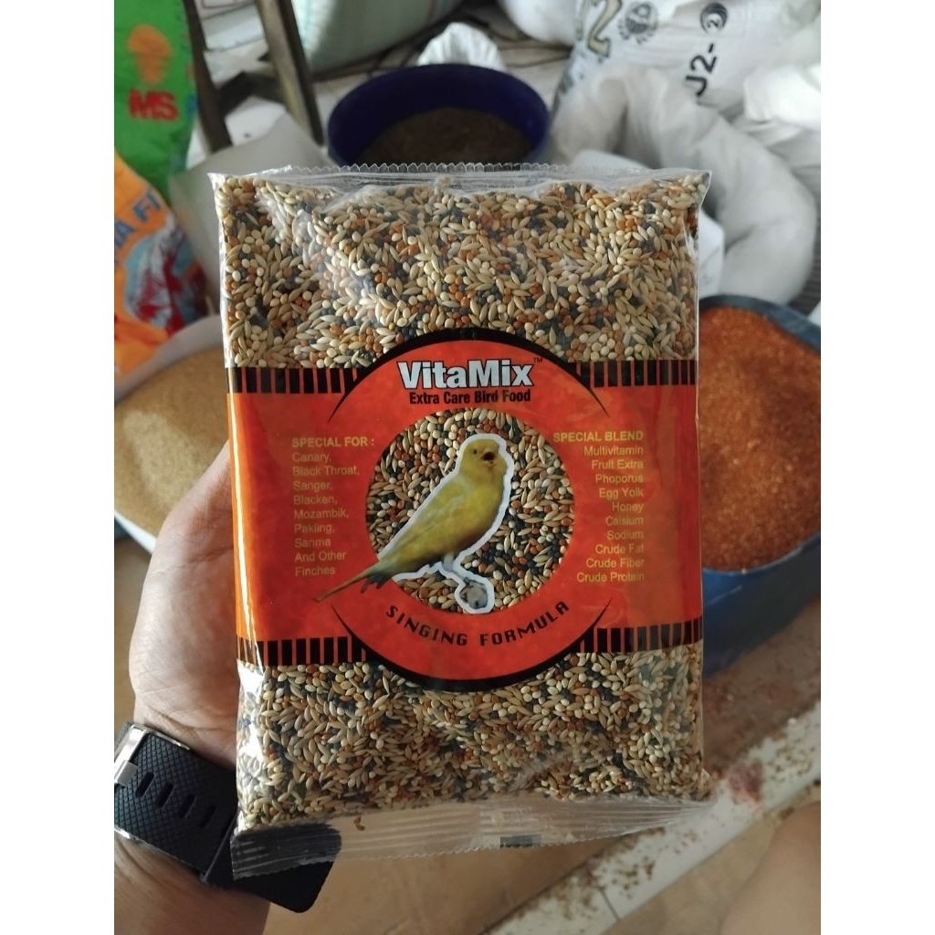 vitamix pakan kenari , kenari food milet otek kenari seed vitamik