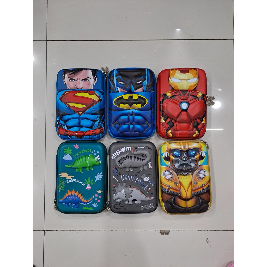 

Kotak Pensil Timbul 3D Hardcase Import / Tempat pensil anak sekolah laki-laki dan perempuan