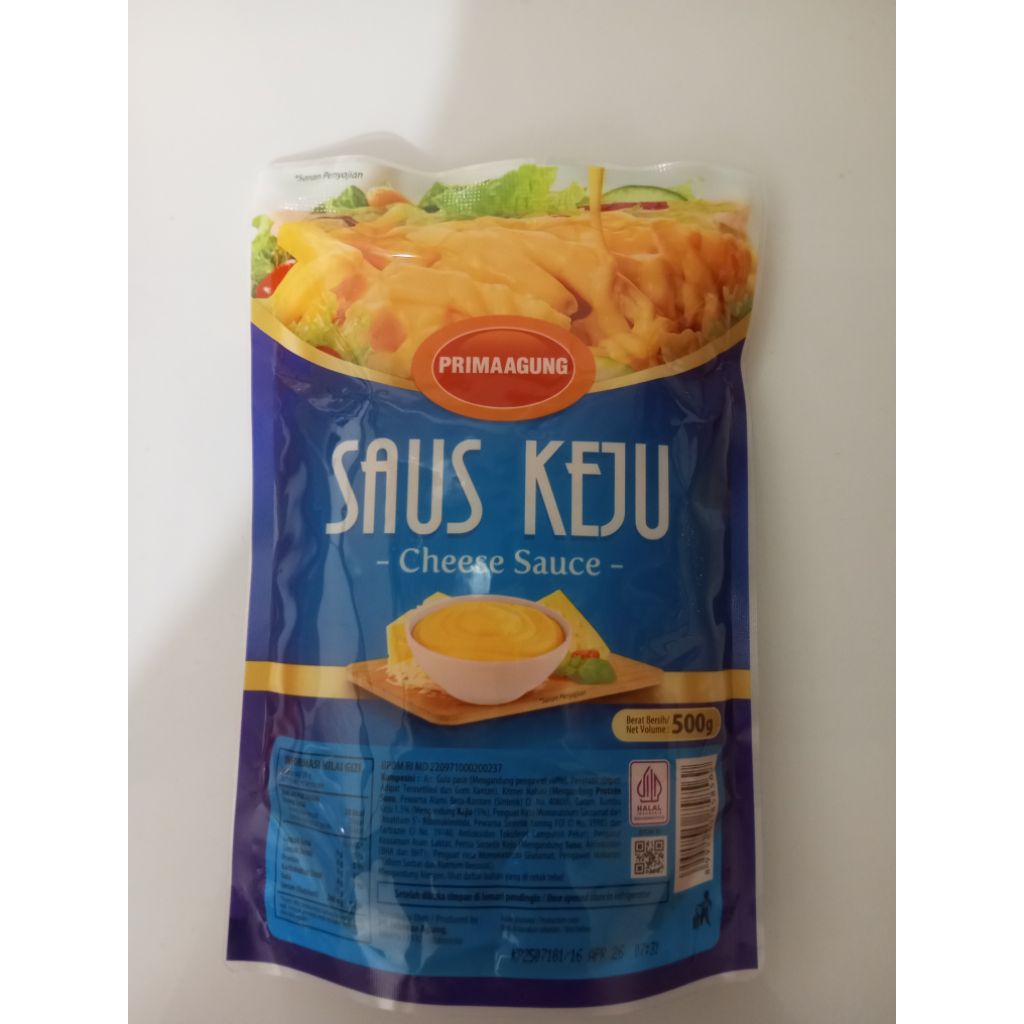 

Saus keju prima Agung 500g