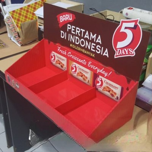 

Papan Display untuk Pameran Custom Bahan Impraboard / Rak Display untuk Pameran Custom