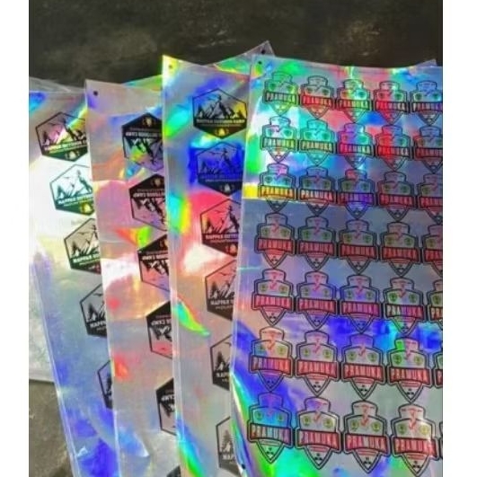 

sticker hologram A3