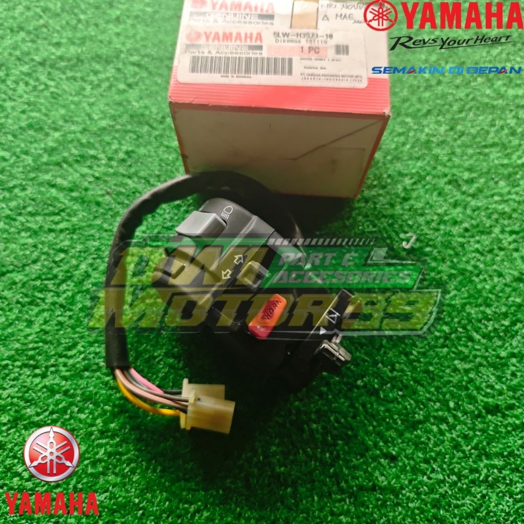 SWITCH HENDLE HOLDER SAKLAR KIRI NOUVO LELE AT SPORTY LAMA ORIGINAL YAMAHA 5LW-H3973-10