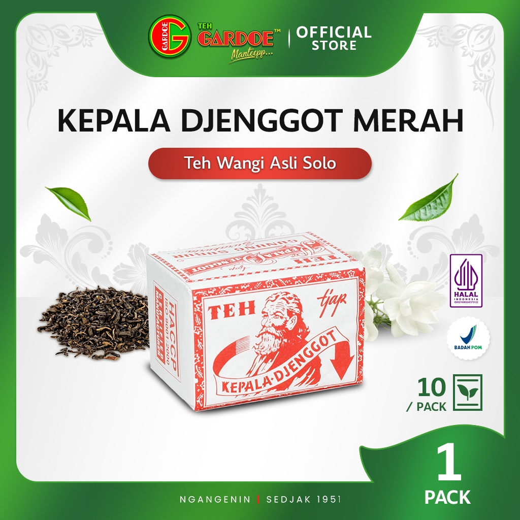

Kepala Djenggot Merah 40 gr ( 1 Pack isi 10 gecil ) - Teh Tubruk