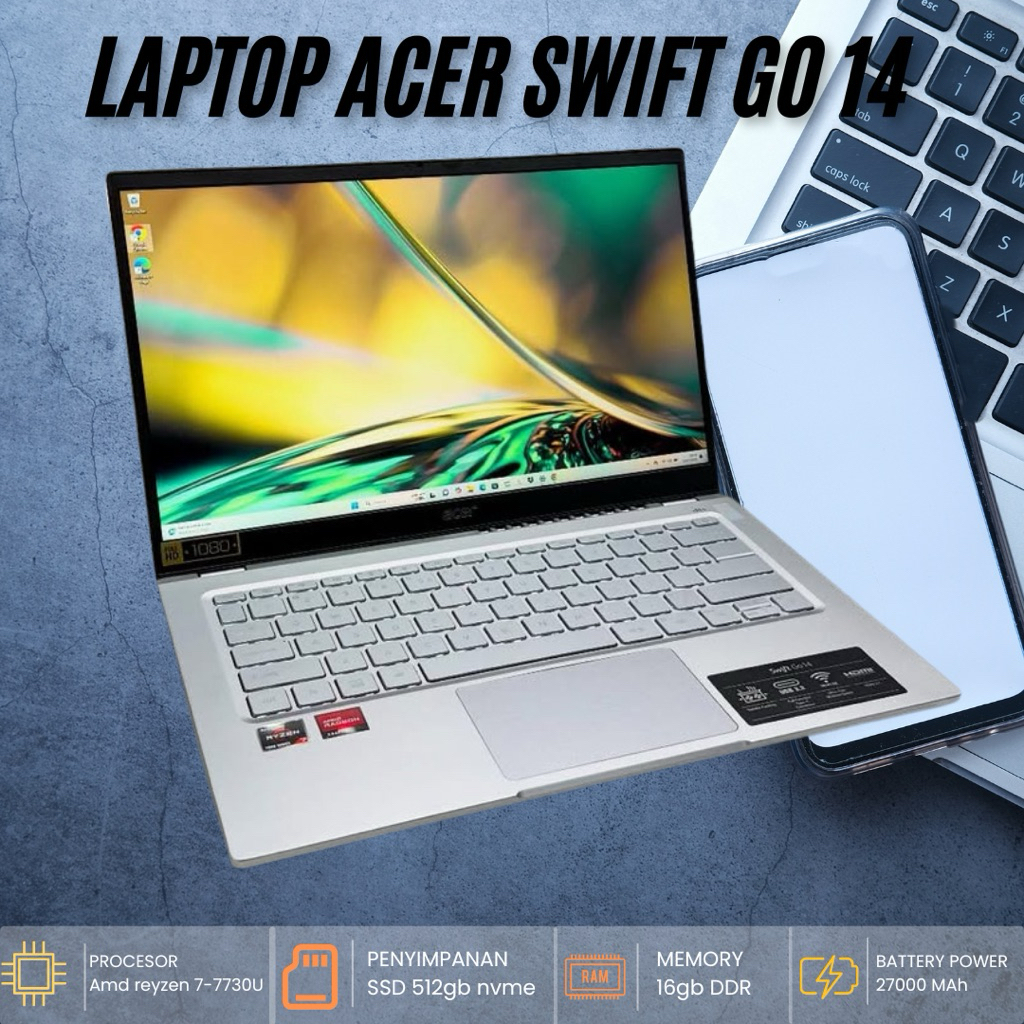 laptop acer swift go 14 new
