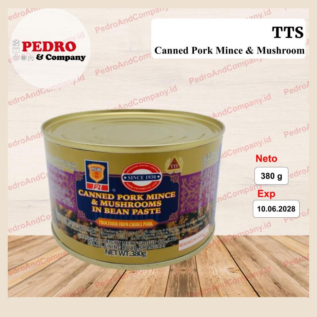 

B2 Canned Pork Mince Mushroom In Bean Paste 380 gram daging kaleng babi
