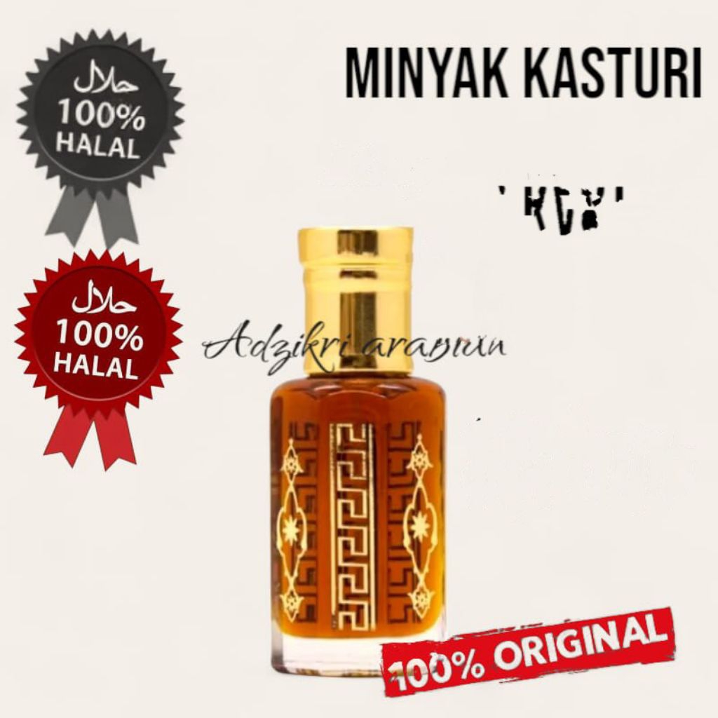 minyak kasturi asli