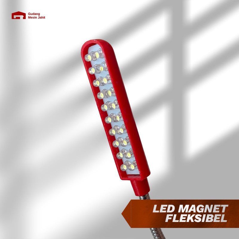 LAMPU LED JAHIT 20 TITIK | LED MAGNET 20 TITIK | LAMPU LED FLEKSIBEL