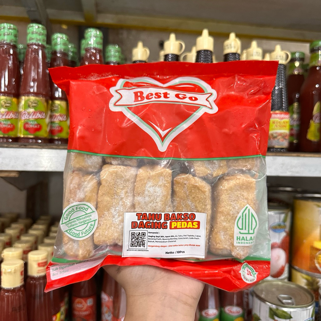 

BEST GO tahu bakso daging pedas