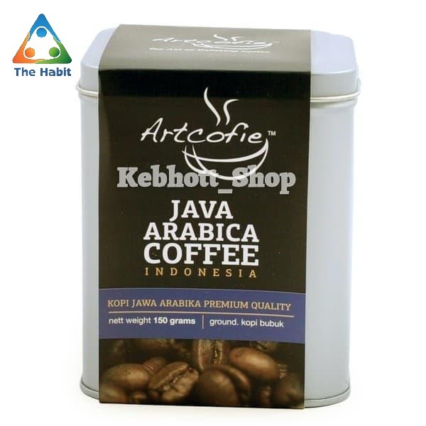 

(The Habit) Artcofie Java Arabica Coffee 150gr Kopi Kaleng Jawa Artcoffee Art Kopi