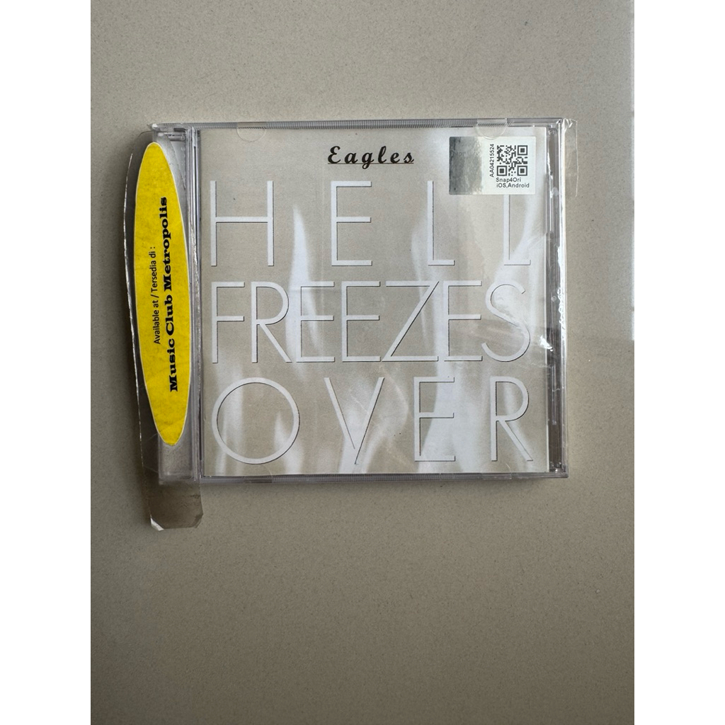 CD EAGLES - HELL FREEZES OVER IMPORTED