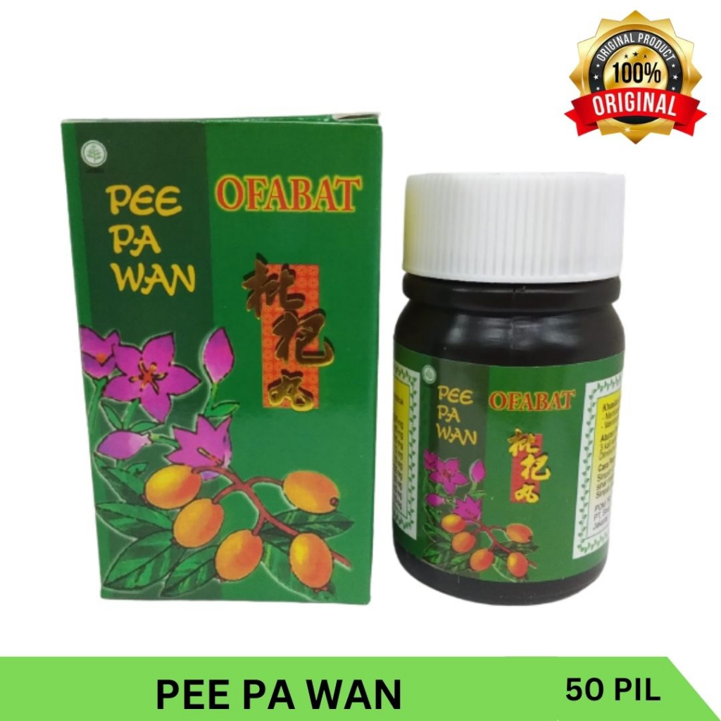 Pee pa wan obat batuk berdahak herbal cina BPOM