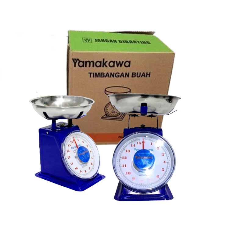 Rizkyonline88 Timbangan Duduk Timbangan Buah Timbangan Analog 5kg 10kg 15kg 20kg Yamakawa 2 n 5 pcs