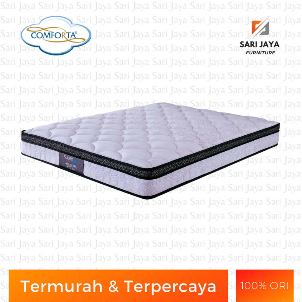 Spring Bed / Matras / Kasur Comforta Superfit New Neo Silver