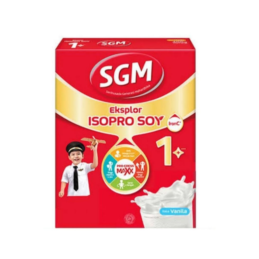 

SGM EKSPLOR ISOPROSOY 1+ MADU/VANILA 700gr / Tokojayamakmur