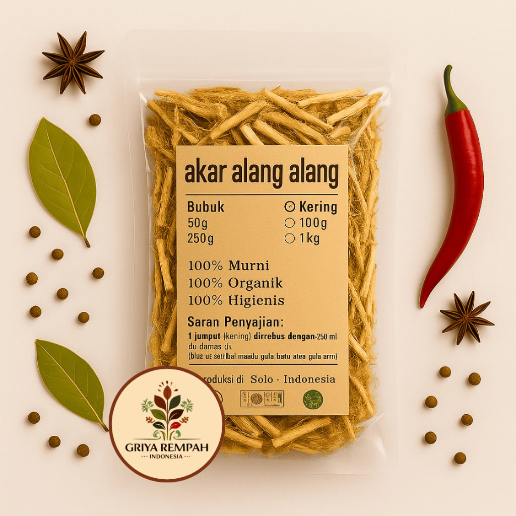 

AKAR ALANG-ALANG KERING 100 GRAM – Ilalang Ramuan Rempah Herbal Alami Jamu Tradisional untuk Kesehatan Ginjal & Detoks Tubuh Imperata cylindrica