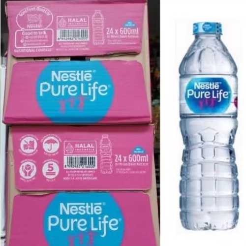 

DUS TANGGUNG Nestle Pure Life 600 ml isi 24 Botol Nestle 600