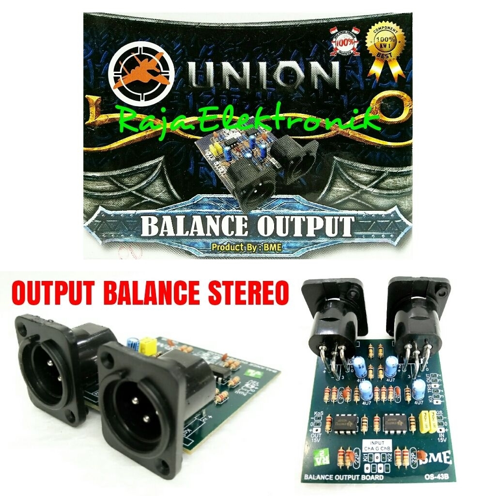 rakitan balance output union kit balance output
