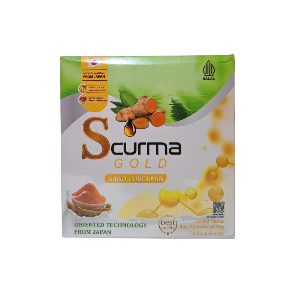 

SCURMA Minuman Susu Ekstrak Kunyit & Jahe