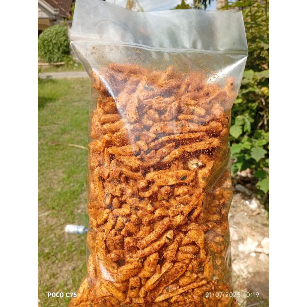 

Basreng Daun Jeruk Pedas/Original 1kg