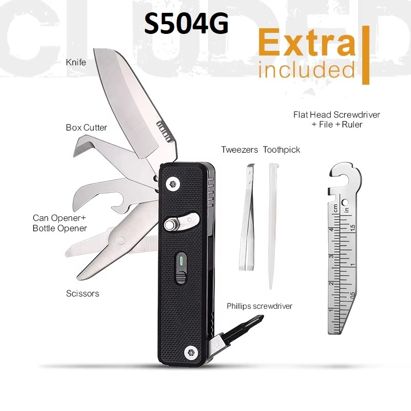 ROXON S504G Mini Version Flex Companion Multifunction Camping Tools