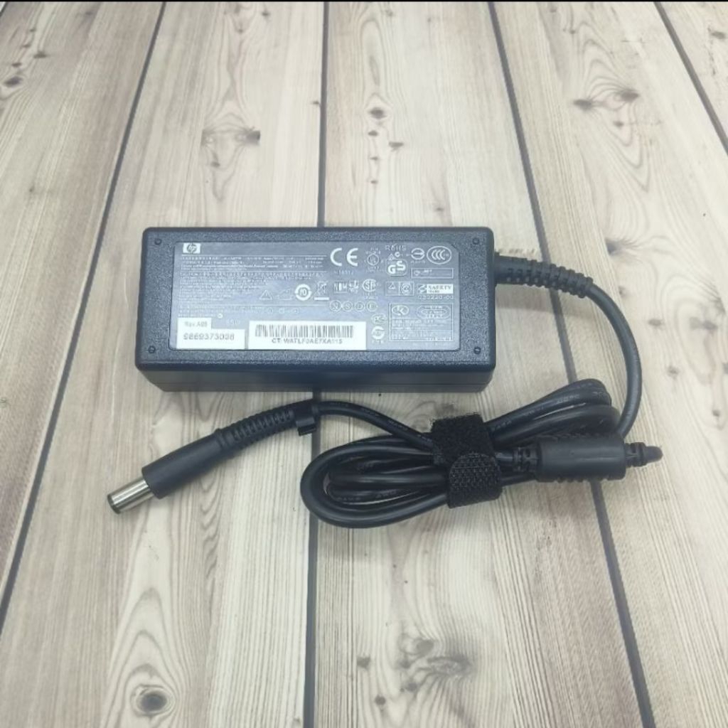Charger Laptop HP 1000 CQ42 CQ43 430 431 CQ56 CQ32 G42 | Lubang Besar + Jarum | 18.5V 3.5A Second