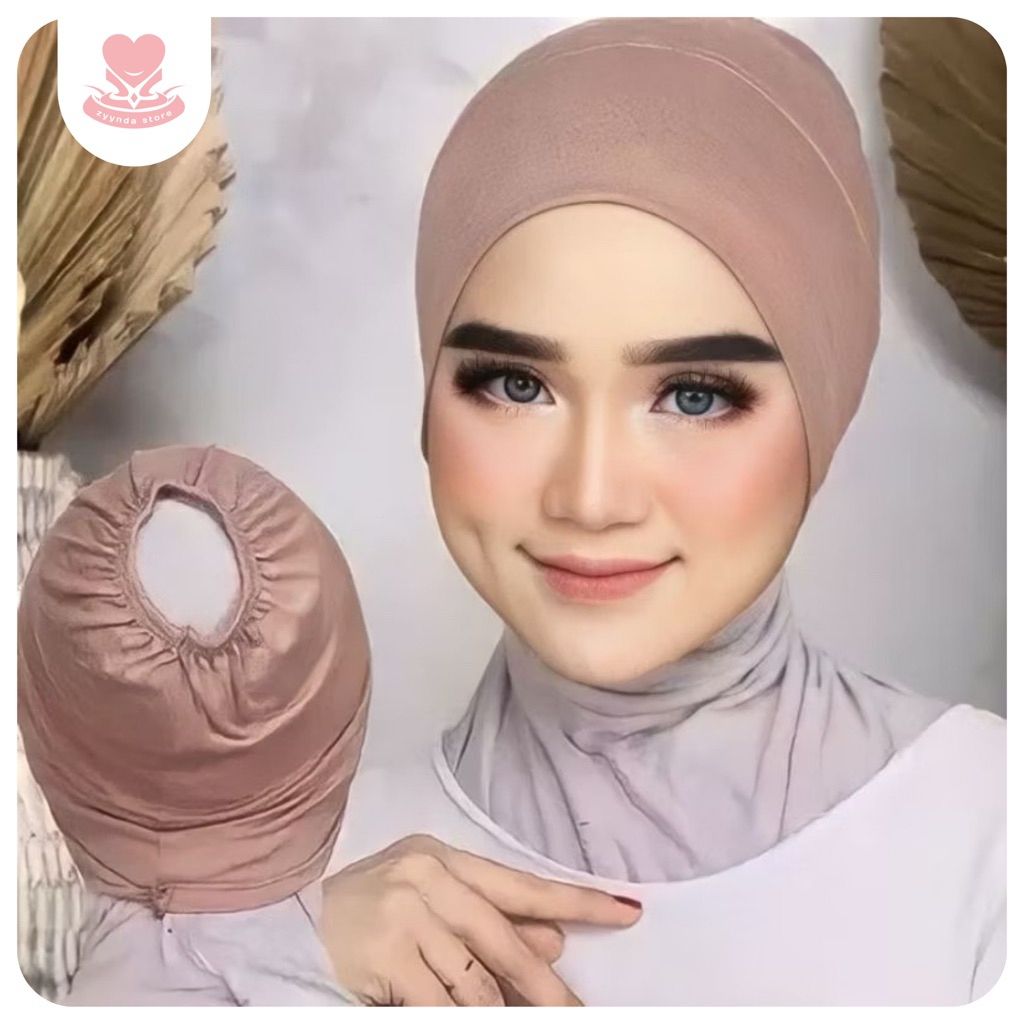 Ciput Kaos Arabian | Inner Basic Arabian | Dalaman Hijab Kaos | Bandana Hijab | Ciput Kaos
