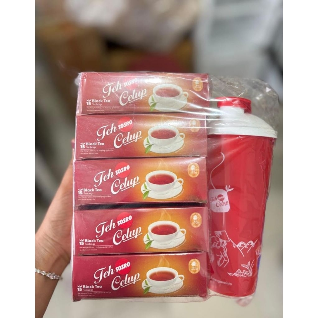 

PAKET TEH CELUP SOSRO FREE BOTOL MINUM