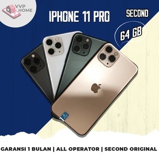 APPLE IPHONE 11 PRO 64/256/512GB SECOND Mulus-Fullset LIKE NEW TERMURAH