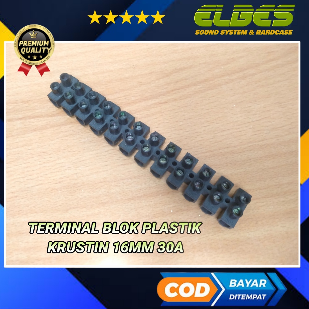 Terminal Blok Block Krustin 16Mm 30A Sambungan Kabel