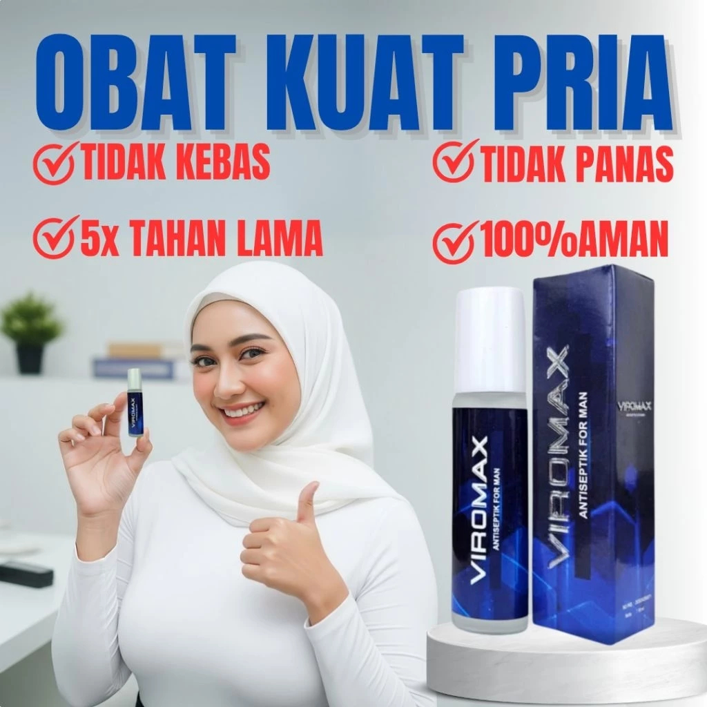 NEW VIROMAX MAGIC ROLL ON OBAT TRADISIONAL KHUSUS PRIA TAHAN LAMA BERHUBUNGAN INTIM TANPA EFEK SAMPI