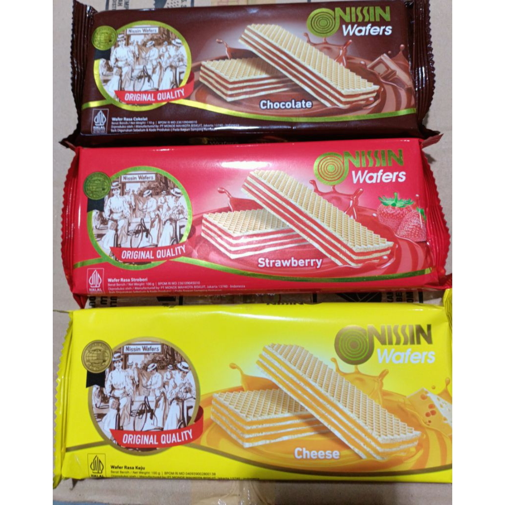 

Nissin wafer 100gr
