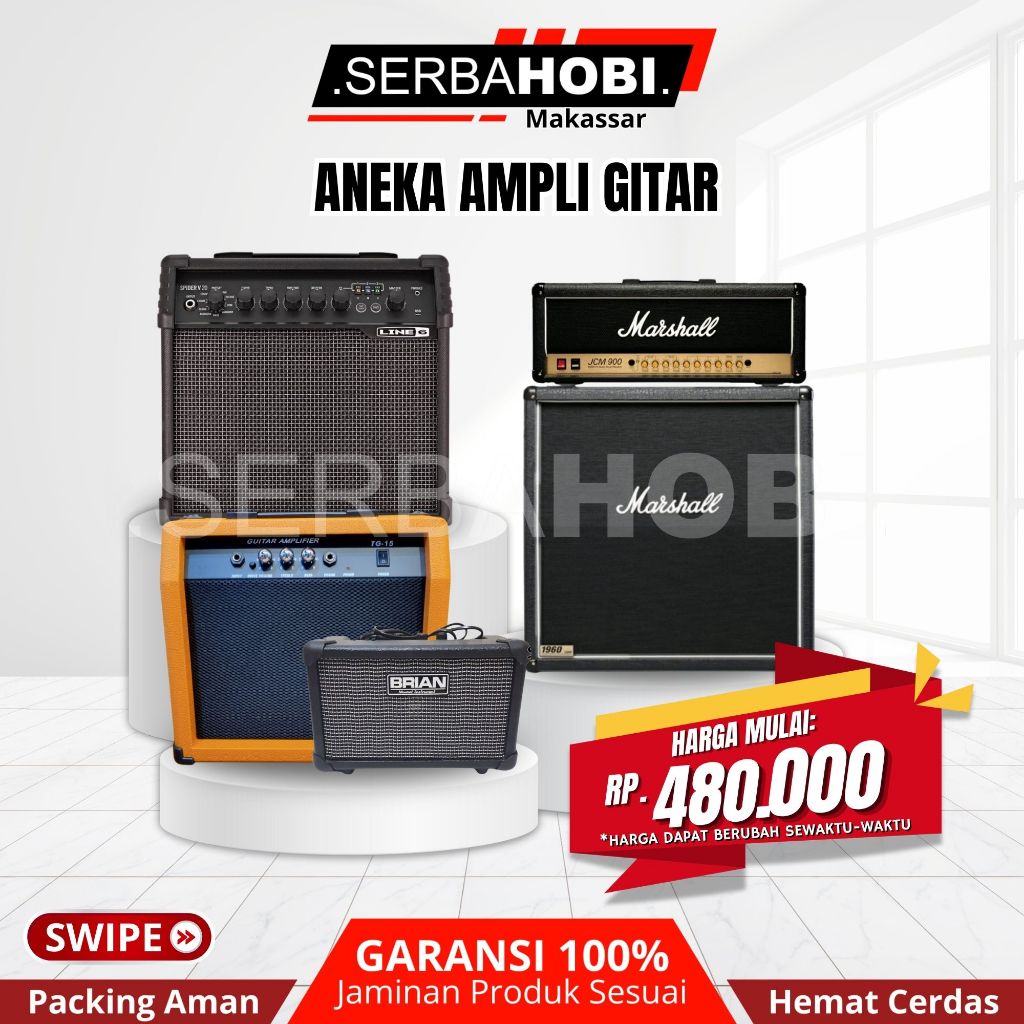 AMPLI GITAR ELEKTRIK / AMPLI GITAR AKUSTIK MURAH TERJANGKAU