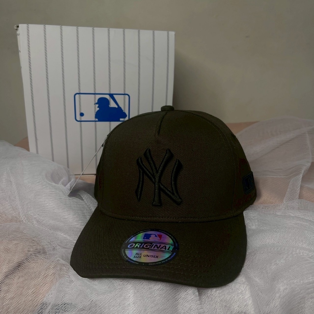 TOPI BASEBALL MLB NY CAMO LOGO ORIGINAL GREEN CAP