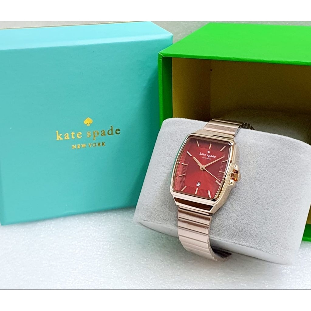 Jam tangan wanita kate spade  6210 new york rantai