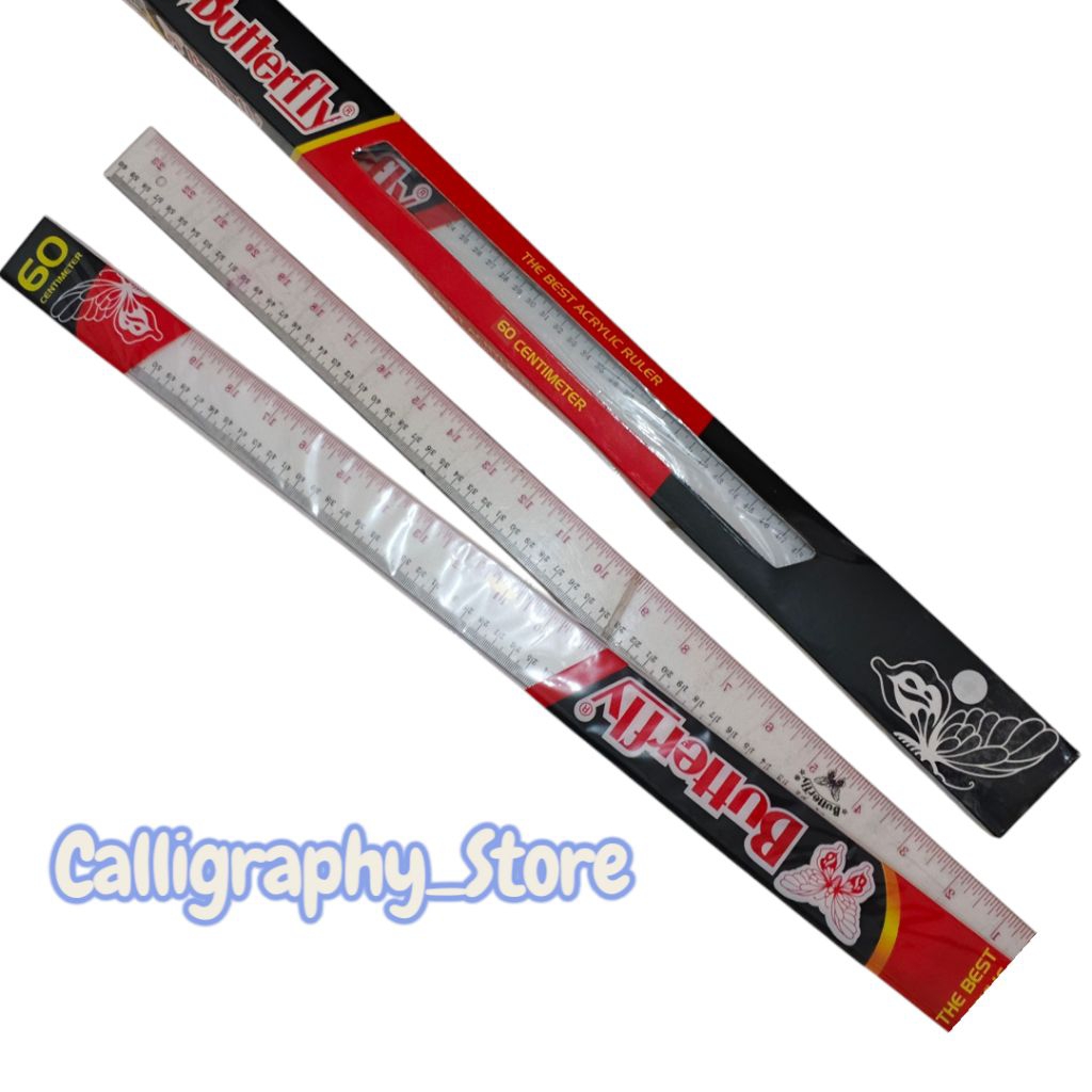 

Penggaris Butterfly 60 cm