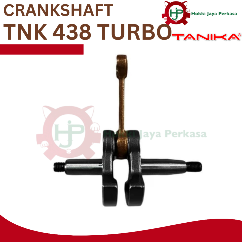 Tanika Original Brushcutter CrankShaft Assy TNK 438 Turbo / Sparepart CrankShaft Assy Mesin Potong R