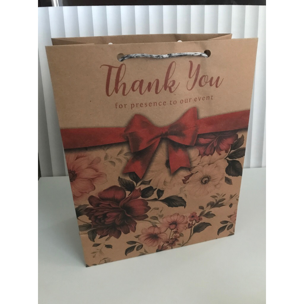 

Paperbag motif uk 20x10x25