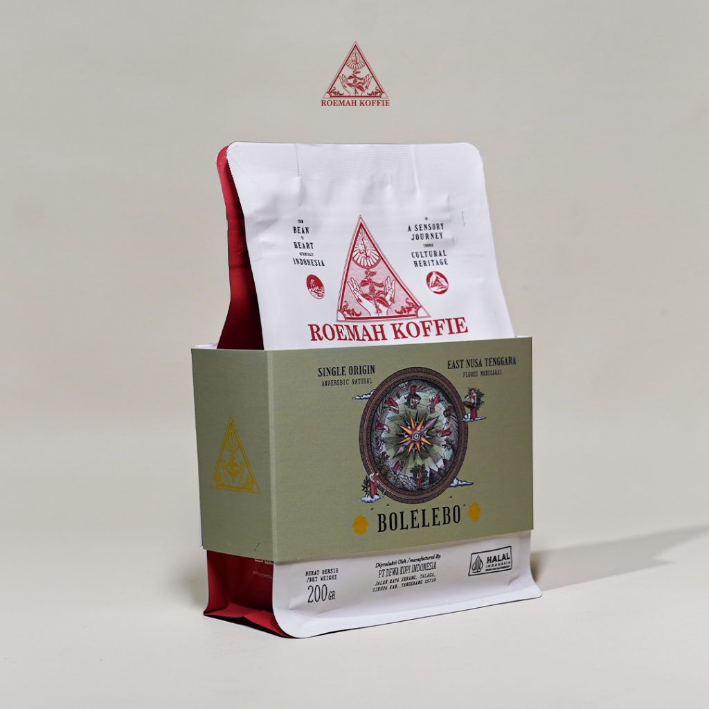

Roemah Koffie Bolelebo Arabica Flores Premium Coffee Beans Filter Roats Single Origin