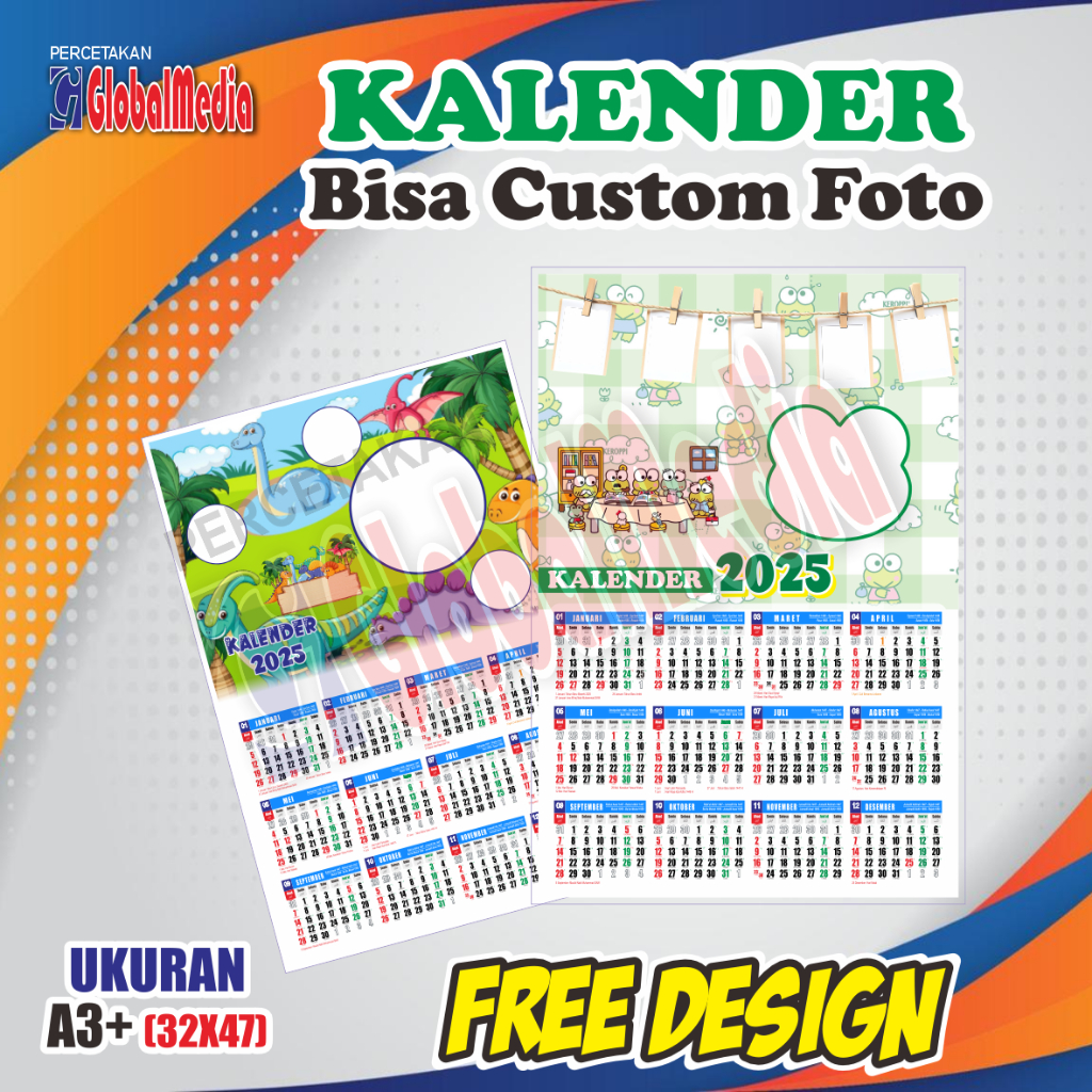 

CETAK KALENDER FOTO CUSTOM | BISA UNTUK SEKOLAH, INSTANSI, RS, PERORANGAN, PARTAI