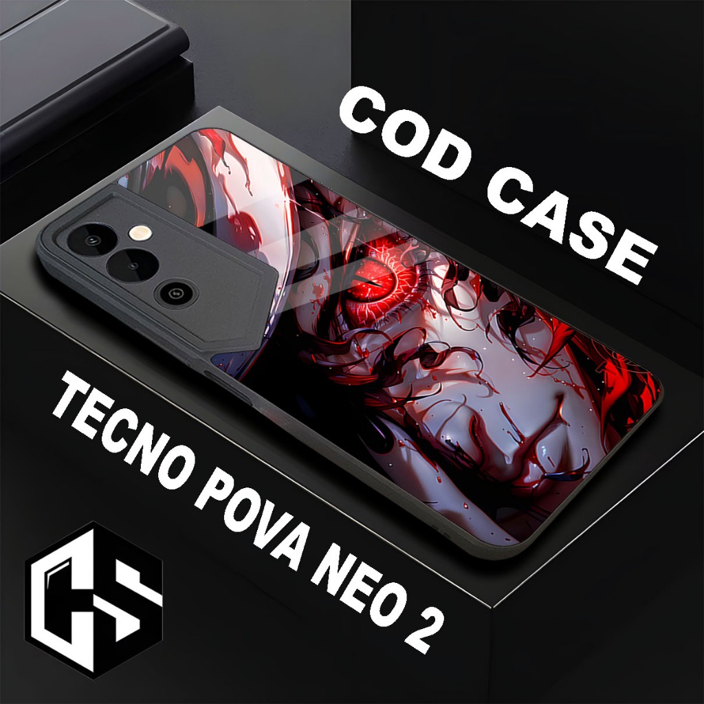 (COD 95)Softcase Glossy untuk Hp TECNO POVA NEO 2/case pova neo 2/casing pova neo 2/case Handphone