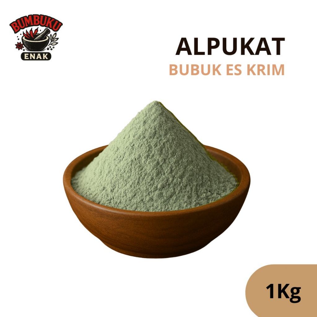

Bubuk Es Krim Alpukat 1Kg – Rasa Alpukat Creamy & Lembut, Cocok untuk Dessert, Cone & Usaha Minuman