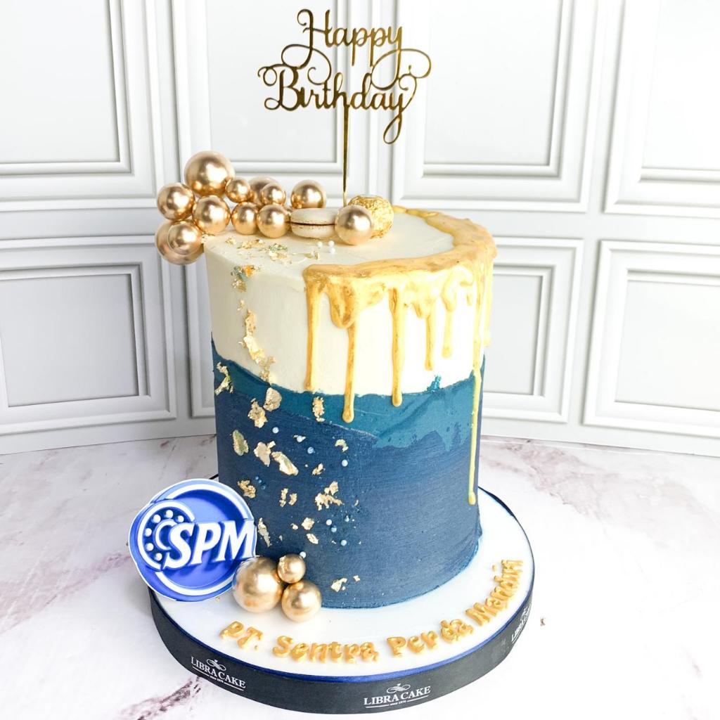 

Kue Ulang Tahun/Birthday Cake/Kue Ultah tema Blue/Kue Birthday Jakarta/Blue