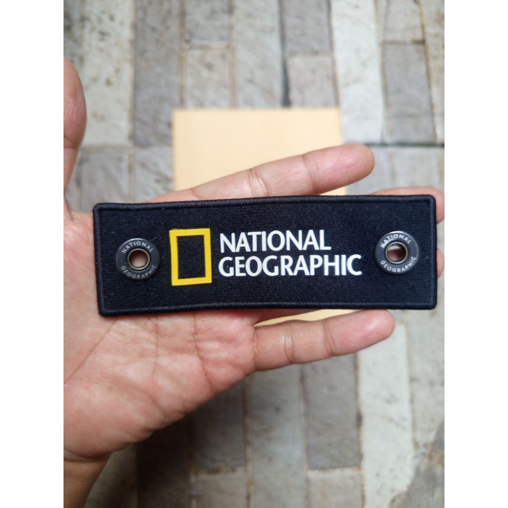 NATIONAL GEOGRAPHIC PATCH 11,5CM ORIGINAL