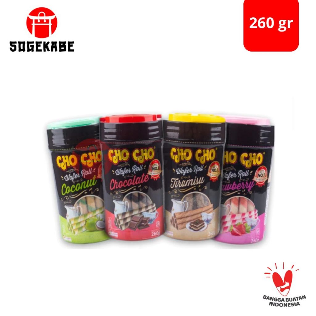 

Cho Cho Wafer Roll Stick - 260gr