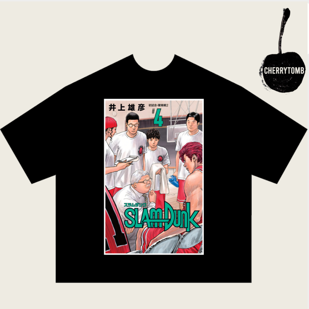 BAJU ANIME AESTHETIC PRIA WANITA T-SHIRT SLAMDUNK COACH DISCUSSION KAOS PRIA KAOS BOXY TSHIRT DISTRO