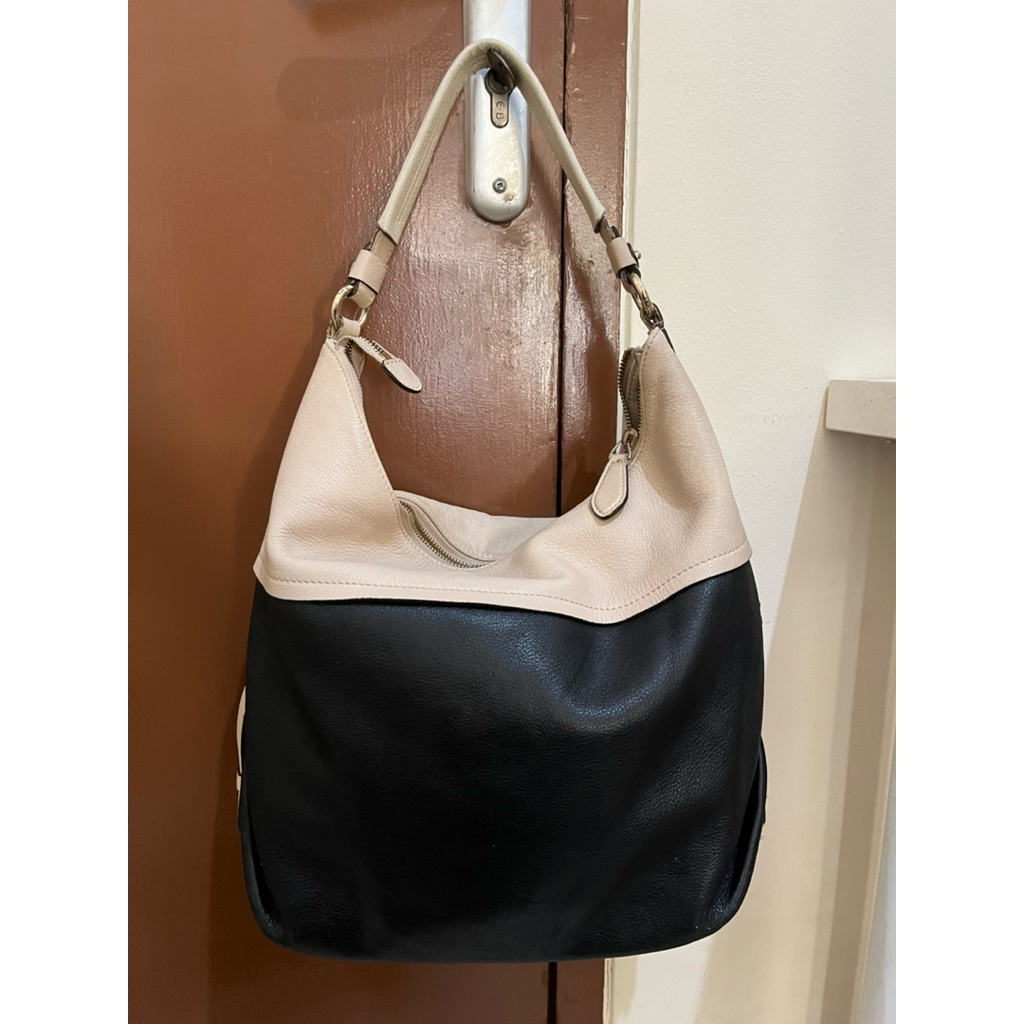 Tas Preloved Hobo Bag Kulit Asli Nina Ricci